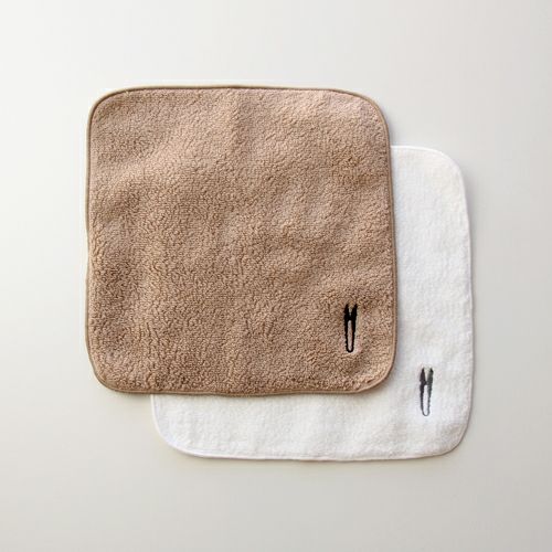 オーガニックタオルハンカチ ハサミ刺繍 | IKEUCHI ORGANIC 公式通販