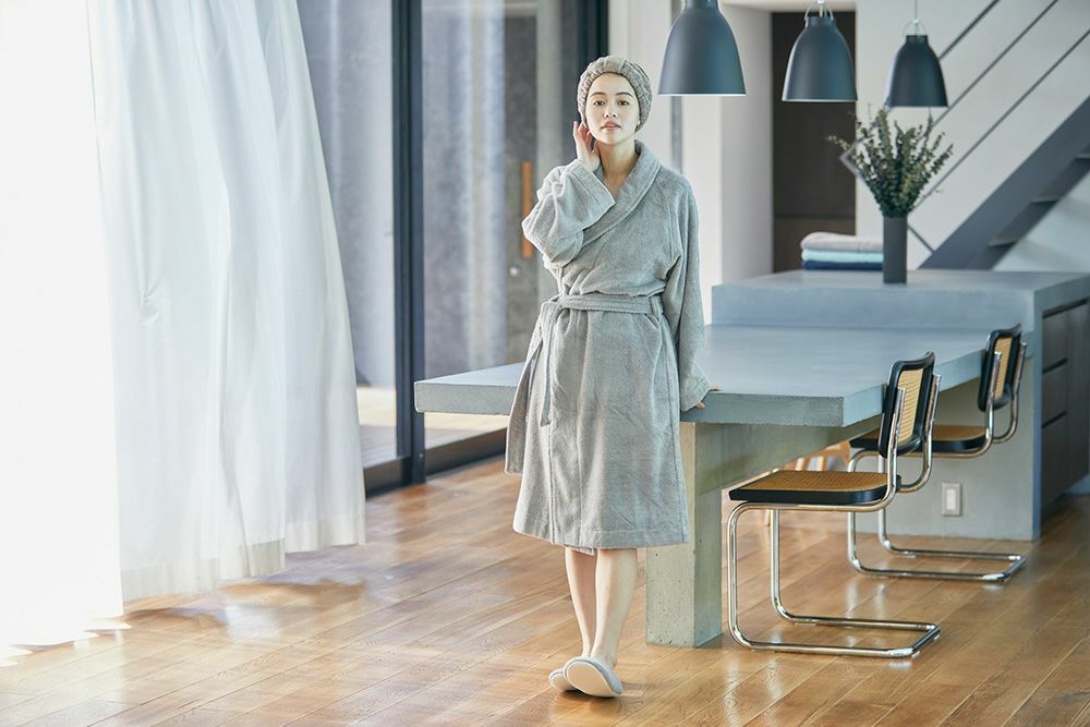 【整備品】オーガニック120 バスローブ