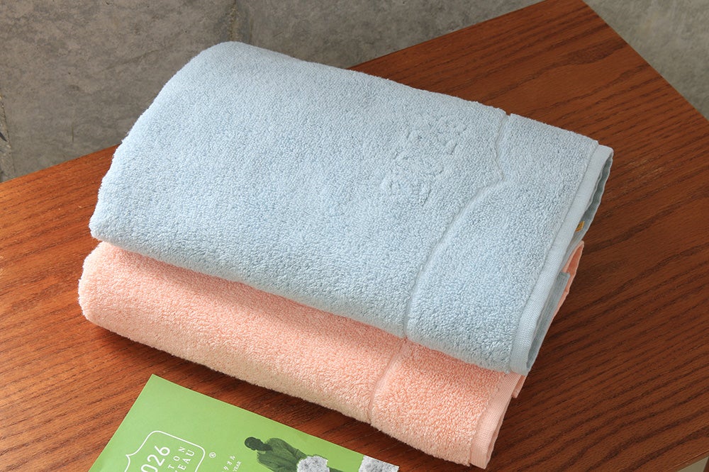コットンヌーボー2026　プレミアムコンパクトバスタオル