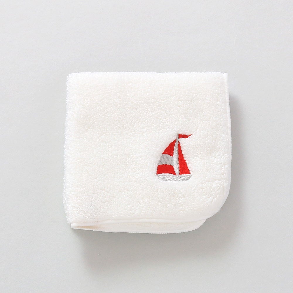 シーズン刺繍タオルハンカチ さくらんぼ | IKEUCHI ORGANIC 公式通販