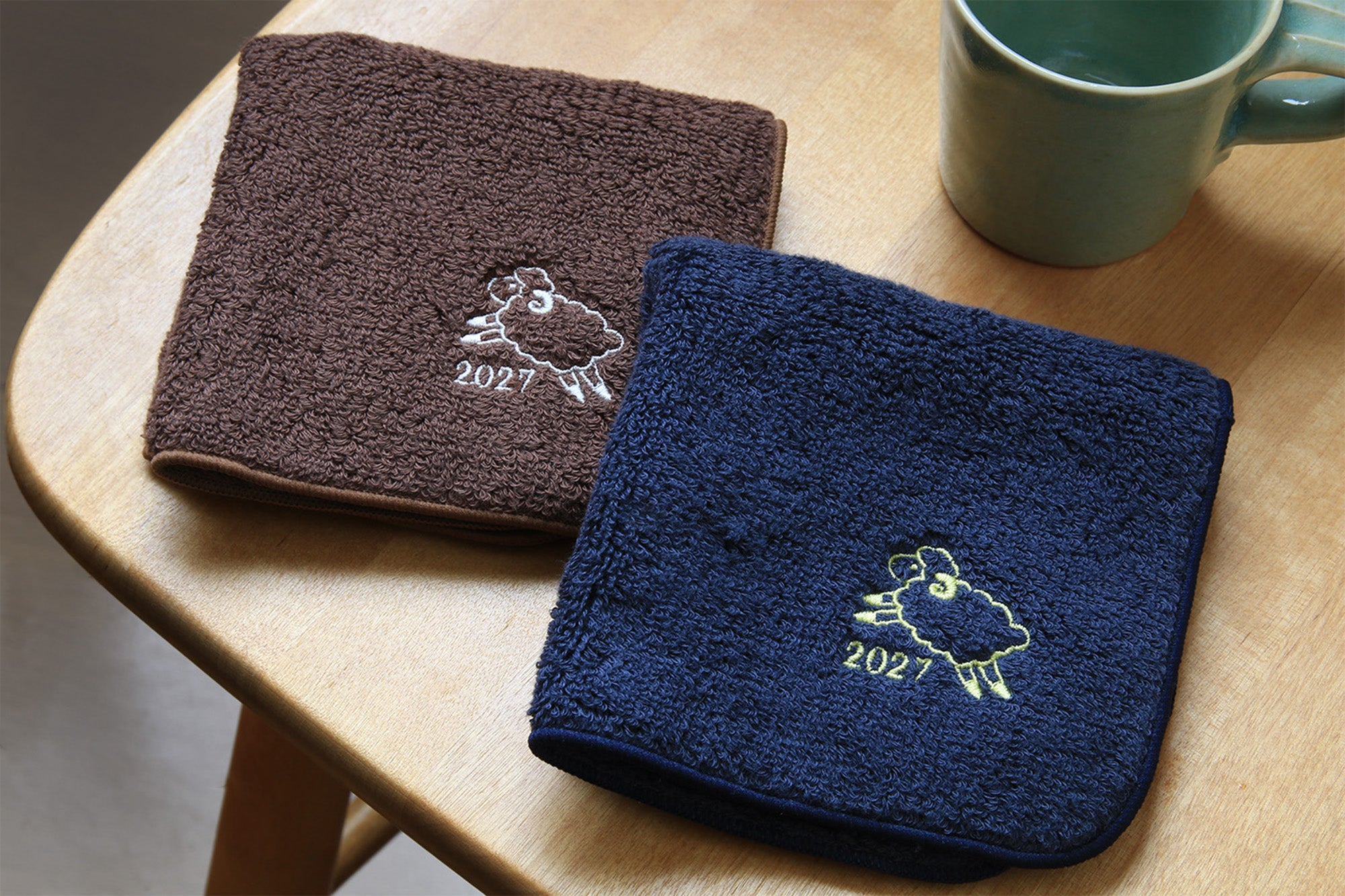 干支刺繍 お年賀タオルハンカチ2027｜今治タオルのIKEUCHI ORGANIC